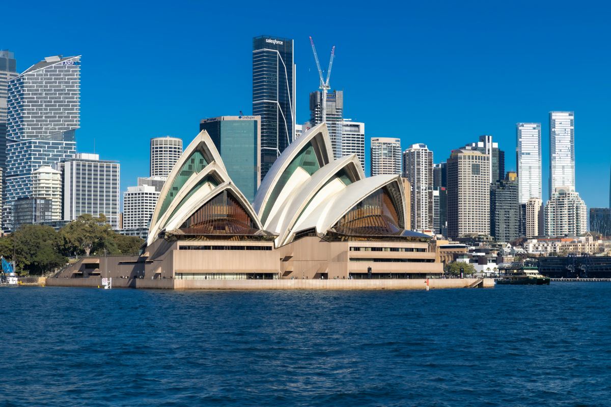Sydney Harbour and the Opera House