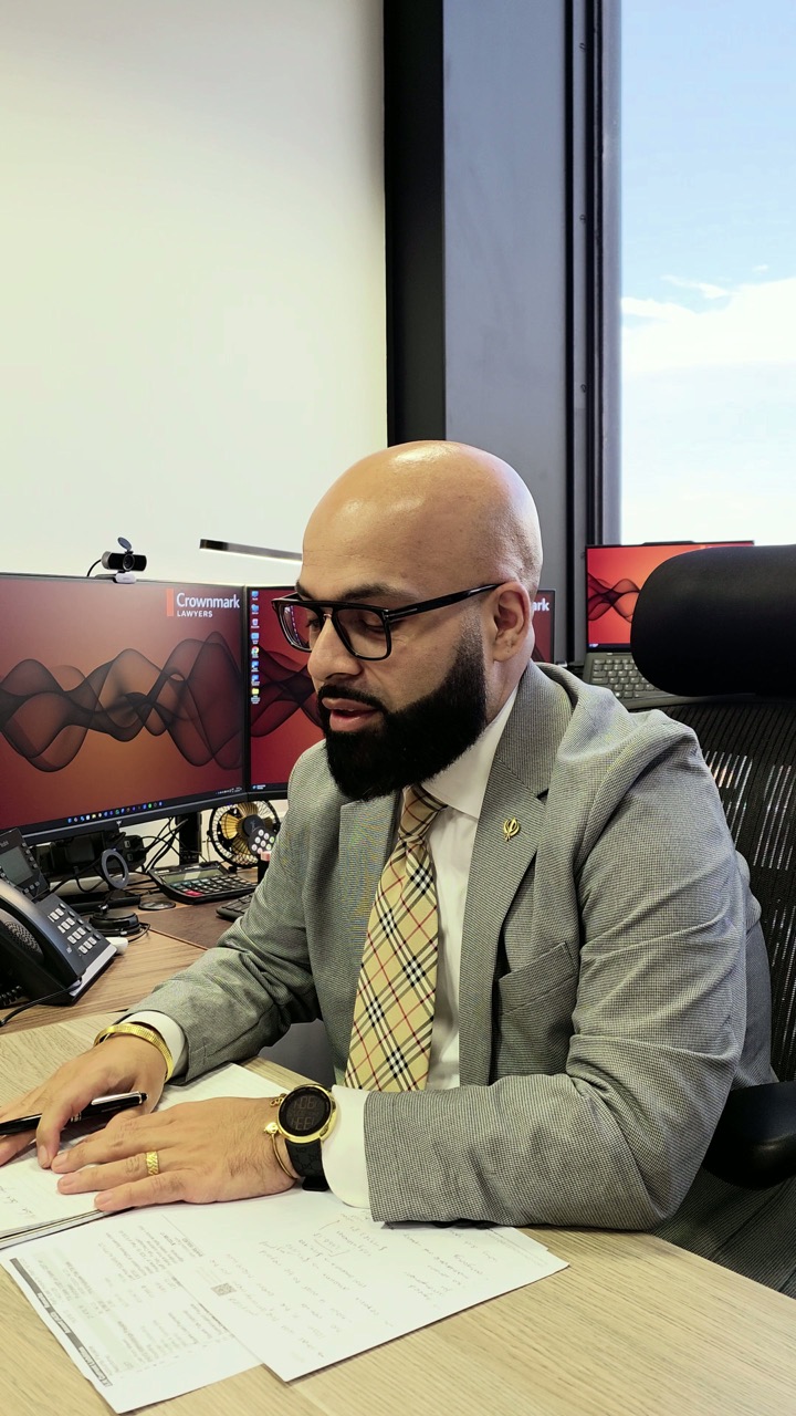 Harjit Mahindroo at work